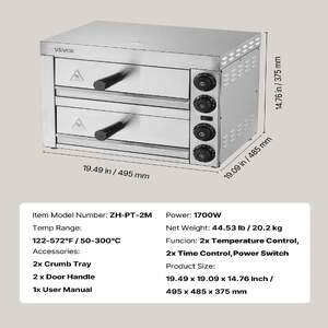 Електрическа-пещ-за-пица-30см-1700W-настолна