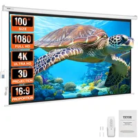 Прожекционен-екран-100-инча-254см-16-9-4K-1080-HD-с-електрическо-прибиране-и-спускане-за-домашни-кино